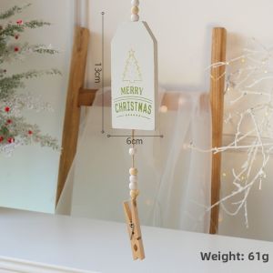 Christmas Creative Wooden Decoration Ornaments