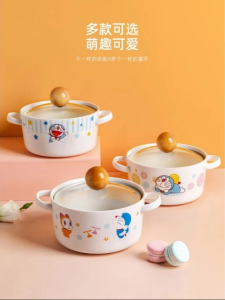 WE 3675 = 哆啦A梦日式陶瓷泡面碗 Doraemon Japanese Ceramic Instant Noodle Bowl (Pattern Randomly Delivered