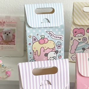 Túi Giấy Quà Tặng Phong Cách Sanrio – Gấu Màu Pastel Siêu Xinh LILA TUIQUASAN026