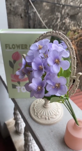 Bunga Azalea 20 Kuntum Anggrek Melati Artificial Plastik Tanaman Hias Dekorasi