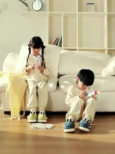 Cheerful Mario | Anti-slip Warm Childrens Slippers