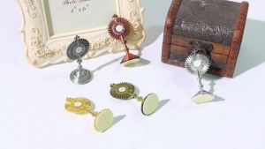 Tượng Chúa Giê-su Hominum Salvator Bằng Vàng Tượng Nhỏ Hình Thánh Giá Công Giáo Dành Cho Trang Trí Bàn Nhà Văn Phòng Quà Tặng Tôn Giáo