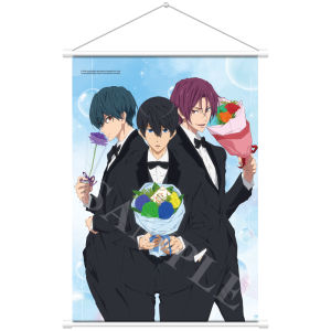 Tranh Trang Trí Free! Seven Seas Ryosuke Matsunaga Suit Style Tranh Treo Tường Phong Cách Nhật Bản Tranh Hoạt Hình Tranh Treo