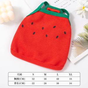 Pure Cotton Spring Summer Autumn Striped Dog Dress Cool Pet Teddy Bichon Puppy Cat Casual Style One-Piece Suit Aroma Therapy