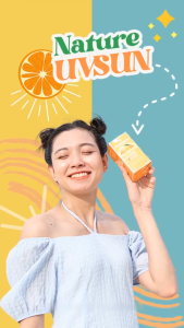 Nature UV Sun HA Viên Uống Chống Oxy Hóa Hỗ Trợ Giảm Lão Hóa Bảo Vệ Da UV 30 Viên