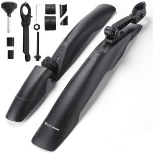 【New Arrival】 2Pcs Bicycle Mud Guards Waterproof Dustproof Bike Fenders for Mountain and Road Bikes