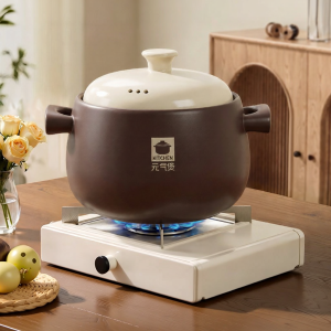 ROYALSTAR | Gas Compatible High-Temperature Resistant Dry-Burn Crack-Resistant Ceramic Pot