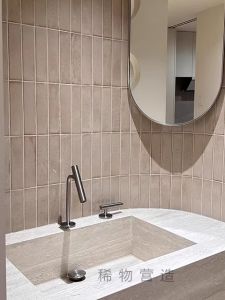 Minimalist Stainless Steel Bathroom Cabinet Faucet Brushed Surface Basin Washing Pool Bathroom Sink Single Handle Double Hole