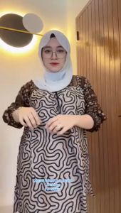 Gamis Tansel Wanita Lengan Panjang LD 120cm PB 135cm Gamis Rayon Premium Friendly Resleting Busui Aktif Bisa Bayar Ditempat COD