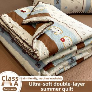 NAIFUNA | Cotton Washable Summer Quilt Single Use Set