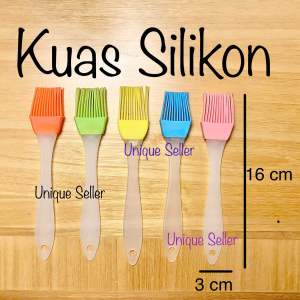 Kuas Silikon Roti Kue Ikan Oles Mentega Tahan Panas