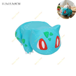 Takara Tomy | Pokemon Bulbasaur Model Toy 3D Printed Creative Cute Bulbasaur Kitchen Garlic Storage Box Gadget Organizer Funny Home Decor Gift