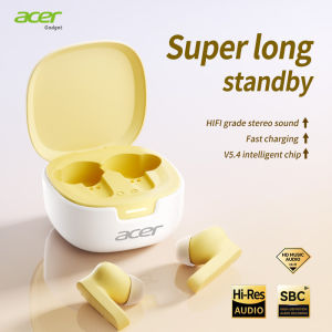 Acer Ohr503 Wireless Headphones In-Ear Design Bluetooth Headphones Stereo Sound Quality Comfortable to Wear Suitable for Sports Running and Cycling Compatible with Mobile Phones Tablets Android and Ios Systems