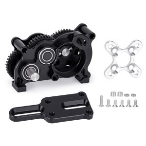 Ultralight Aluminum OD-4 Transmission 48Pitch Gearbox for 1/10 LCG Chassis Comp Builds Rigs Capra Stock Axle Upgrades
