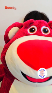 Boneka Lotso Jumbo Bear Strawberry Toy Beruang Mainan Mewah Ukuran Jumbo