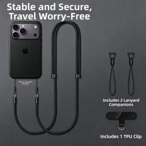 Premium Adjustable Anti-Loss Dual-Buckle Phone Strap Crossbody