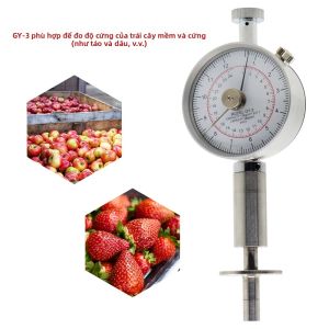 Máy Đo Độ Cứng Trái Cây Máy Đo Độ Cứng Trái Cây GY-1/2/3 Dành Cho Cam Táo Lê Nho - Công Cụ Đo Độ Cứng Không Xâm Lấn