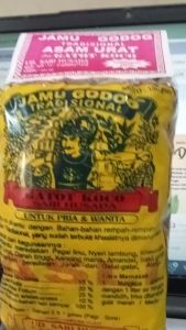 Jamu godok asam urat gatot koco