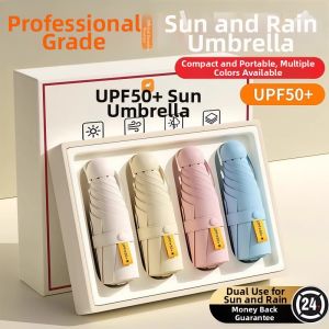 BAIXITANG | Sun And Rain Dual-use Mini Compact Umbrella