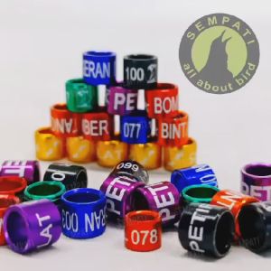 SEMPATI Ring Penanda Kaki Burung Cucak Rowo WGOILBJ1