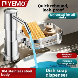 YEMO | Universal Copper Soap Dispenser High-Pressure Push