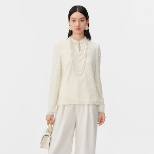 Koradior | Winter New Elegant Lace Top Waterdrop Hollow National Style