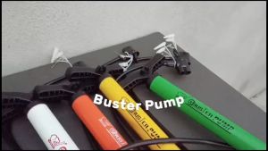 Buster Pump Multifunction Small Portable Hand Air Pump Tyre Air Pump Bicycle Car Ball Basketball Sport Heavy Duty Manual Pump