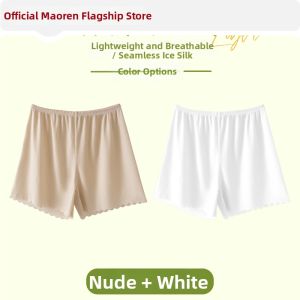 MiiOW | Anti-peep Safety Shorts Summer Lightweight External Wear Ice Silk