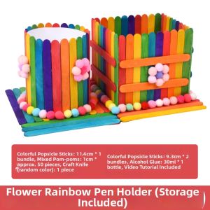 Colored Popsicle Sticks