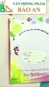 COMBO 2 QUYỂN Vở học sinh ô ly vuông 4 ly luyện viết chữ đẹp Bút mài thầy Ánh cao cấp 4.0