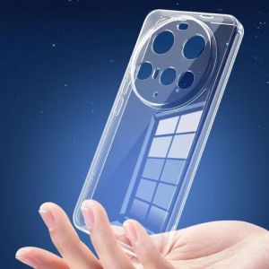 Ốp Điện Thoại Xiaomi 15 Ultra Mềm Mại Trong Suốt Chất Liệu TPU Bảo Vệ Toàn Diện Chống Trượt Chống Bụi Chống Xước Cho Mi 15 Ultra