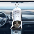His Majesty His Majesty: Funny Cat Expression with Crocs Hat Non-Toxic Car Air Freshener (Sea Salt and Aloe Vera) Car Air Freshener, Injection Essential Oil | Continuously Exceeds 60 Days |   Car Vent Clip Scent Box Refill, Hanging, Ifra Safety Detecti.... 