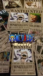 Poster Bounty One Piece & Poster Dinding Anime: 45pcs Bundle