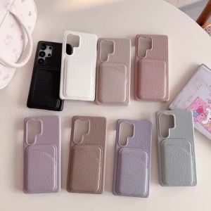 Luxury Lychee Leather Card Wallet Holder Slot Phone Case For Samsung Galaxy S25 S24 S23 FE S22 Ultra Plus A13 A53 A54 A35 Cover