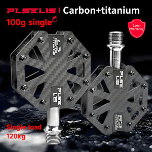 PLSELIS Carbon Fiber Triptoline High Strength Ultra Lightweight Bicycle Pedal Steel/Titanium Shaftsuper comfortablehit product