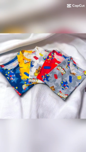LEGO PRINT DESIGN TERNO PAJAMA (1yr old up to 13yrs old)