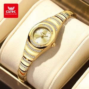 OPK Watch For Women Waterproof 2025 Original Brand Korean Style Elegance Luxury Fashion Small Dial Quartz Ladies Watch