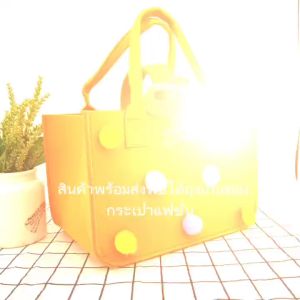 สินค้าพร้อมส่งพับได้ถุงเก็บของกระเป๋าแฟชั่น ผญกระเป๋าน่ารักๆถุงของขวัญการ์ตูน กล่องของขวัญมือ กระเป๋าถือเด็กพระจันทร กระเป๋าถือผ้าสักหลาด กระเป๋าถือ กระเป๋าช็อปปิ้ง