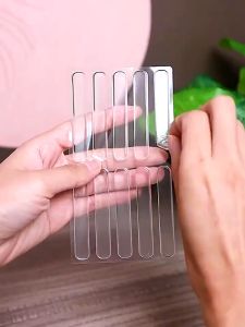Transparent invisible anti-collision strips for cabinets/drawers/car doors/anti-slip anti-collision wall stickers car anti-collision stickers静音防震防撞贴条