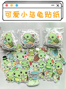 50 Sticker Hình Con Tôm Hùm Dễ Thương Hoạt Hình Trẻ Em Cốc Nước Văn Phòng Phẩm Trang Trí Chống Thấm Nước Sổ Tay