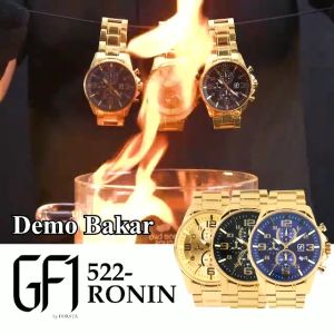 Forsta GF1 Ronin Black Gold / Blue Gold / all Gold - Jam tangan Pria