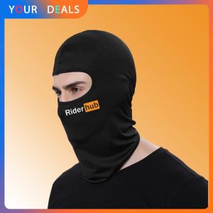 Balaclava Rider Printing Ski Mask Balaclava Breathable Headwear for Riding and Outdoor Sport