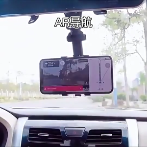 Giá đỡ điện thoại ô tô 360 độ dễ dàng kẹp vào gương chiếu hậu giá đỡ linh hoạt cho điện thoại di động trên ô tô dành cho iPhone 12Pro 13
