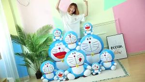 Gấu bông doremon (doraemon) nhiều biểu cảm (18cm---70cm) vải nhung mềm mịn hàng cao cấp an toàn cho trẻ nhỏ