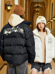 RickyisClown | Warm American Basic Couples Padded Jacket