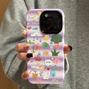 Caring Orange Ladies Mens Full Covered Anti-fall Protective Case for iPhone 16 pro Max Suitable for 13 And 14 Series Creatively Cute Blue Sparrow Brand Phone Carrying Case