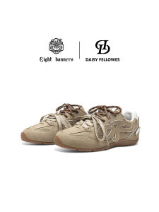 DAISYFELLOWES | Fashionable Casual Mens Board Shoes Daisy Fellowes Eight Banners Little Leopard Series Mixed Material Youth Sport Leisure Footwear