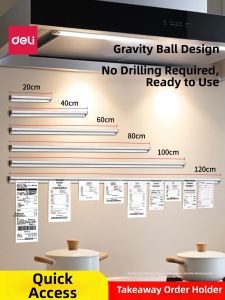 deli | Durable Aluminum Ticket Clip Order Management