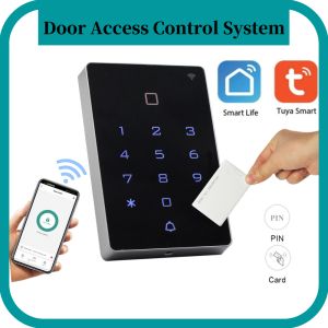 WIFI Tuya SmartLife Door Access Control System Standalone Keypad RFID Card Door Entry Access Controller