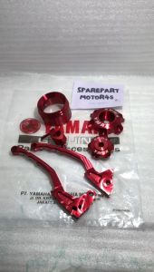 HANDLE AND EN CUP COVER AS RODA DEPAN BELAKANG GANTUNGAN VARIASI YMAX MERAH HENDEL SET BARU GRES